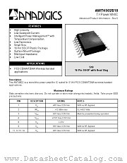 AWT4502S10 datasheet pdf Anadigics Inc