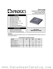 AWT6102M2 datasheet pdf Anadigics Inc