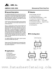 AME8530 datasheet pdf Analog Microelectronics