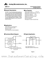 AME1117 datasheet pdf Analog Microelectronics