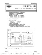 AK6002A datasheet pdf Asahi Kasei Microsystems
