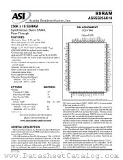 AS5SS256K18 datasheet pdf Austin Semiconductor