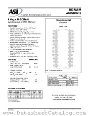 AS4SD4M16 datasheet pdf Austin Semiconductor