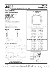 AS8S128K32 datasheet pdf Austin Semiconductor