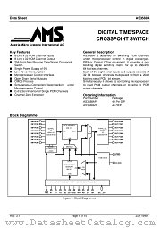 AS3588A datasheet pdf Austria Mikro Systems