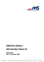 AS2701A datasheet pdf Austria Mikro Systems