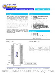 ICL7106 datasheet pdf BayLinear