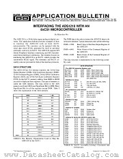 AB-112 datasheet pdf Burr Brown