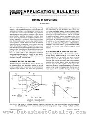 AB-105 datasheet pdf Burr Brown