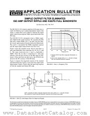 AB-023 datasheet pdf Burr Brown