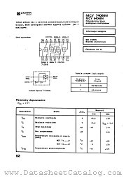 MCY74066 datasheet pdf Ultra CEMI