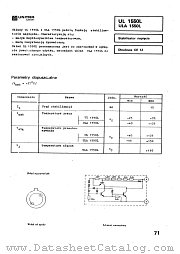 ULA1550 datasheet pdf Ultra CEMI