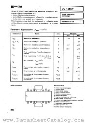 UL1265 datasheet pdf Ultra CEMI