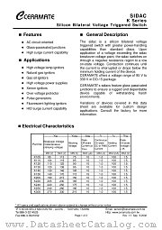 K250 datasheet pdf Ceramate