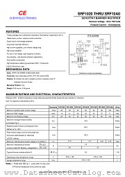 SR1050 datasheet pdf Chenyi Electronics