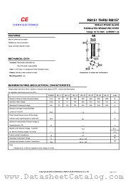 RB152 datasheet pdf Chenyi Electronics