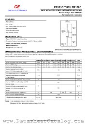 FR104G datasheet pdf Chenyi Electronics