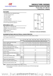 1N5392G datasheet pdf Chenyi Electronics