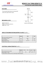 BZX97 SERIES datasheet pdf Chenyi Electronics