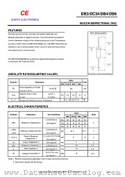DB6 datasheet pdf Chenyi Electronics