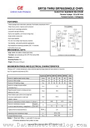 SR750 datasheet pdf Chenyi Electronics