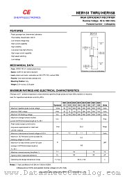 HER157 datasheet pdf Chenyi Electronics
