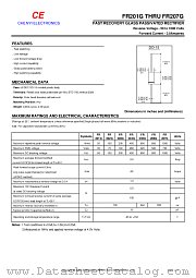 FR201G datasheet pdf Chenyi Electronics