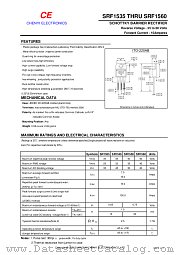 SR1550 datasheet pdf Chenyi Electronics