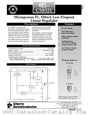 CS8321 datasheet pdf Cherry Semiconductor