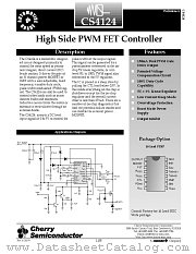 CS4124 datasheet pdf Cherry Semiconductor