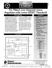 CS8129 datasheet pdf Cherry Semiconductor
