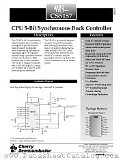 CS5157 datasheet pdf Cherry Semiconductor