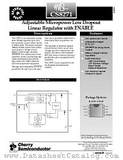 CS8271 datasheet pdf Cherry Semiconductor
