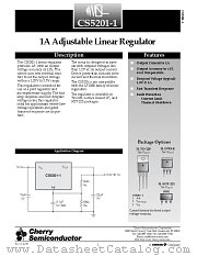 CS5201-1 datasheet pdf Cherry Semiconductor