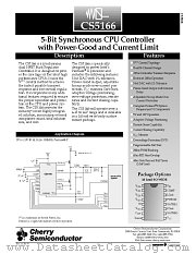 CS5166 datasheet pdf Cherry Semiconductor