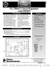 CS403 datasheet pdf Cherry Semiconductor