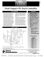 CS5132 datasheet pdf Cherry Semiconductor