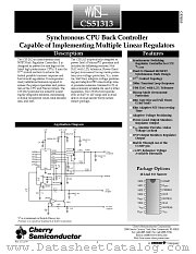 CS51313 datasheet pdf Cherry Semiconductor