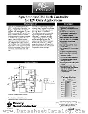 CS51312 datasheet pdf Cherry Semiconductor