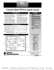 CS52843 datasheet pdf Cherry Semiconductor