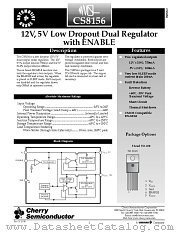 CS8156 datasheet pdf Cherry Semiconductor