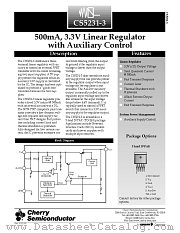 CS5231-3 datasheet pdf Cherry Semiconductor
