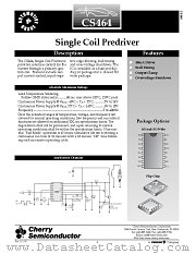 CS464 datasheet pdf Cherry Semiconductor