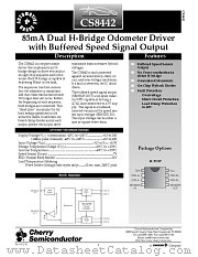 CS8442 datasheet pdf Cherry Semiconductor