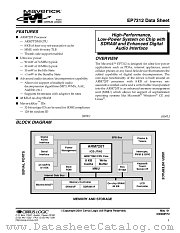 EP7312 datasheet pdf Cirrus Logic