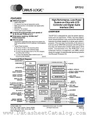 EP7212 datasheet pdf Cirrus Logic