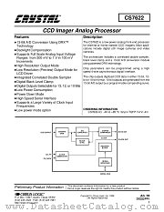 CS7622 datasheet pdf Cirrus Logic