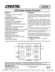 CS7620 datasheet pdf Cirrus Logic