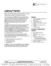 CN7221 datasheet pdf Conexant