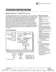 CX28394 datasheet pdf Conexant